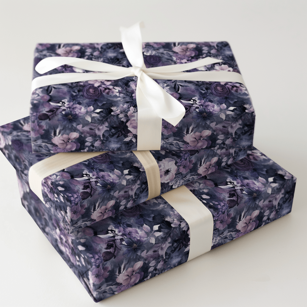 Violet Veils - Wrapping Paper - Aspen & Arlo