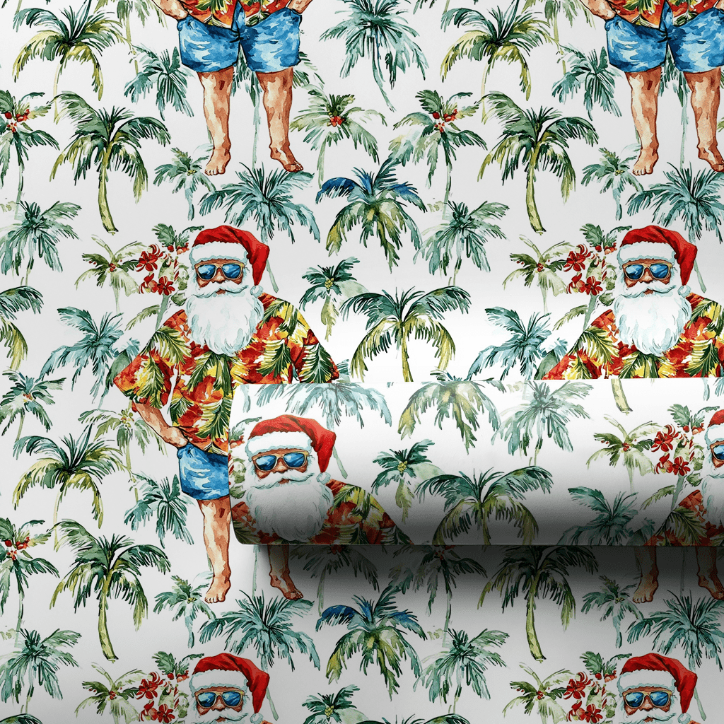 Sandy Clause - Wrapping Paper - Aspen & Arlo