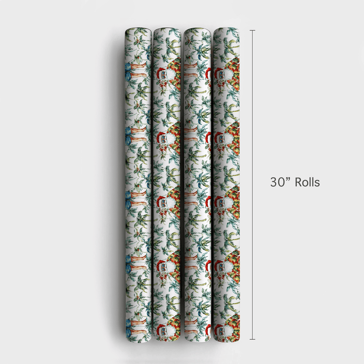 Sandy Clause - Wrapping Paper - Aspen & Arlo