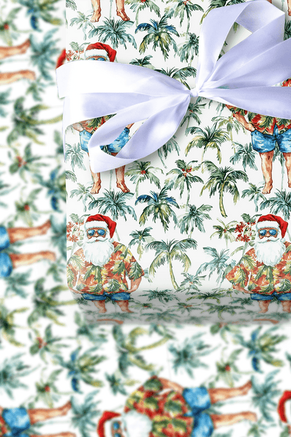 Sandy Clause - Wrapping Paper - Aspen & Arlo