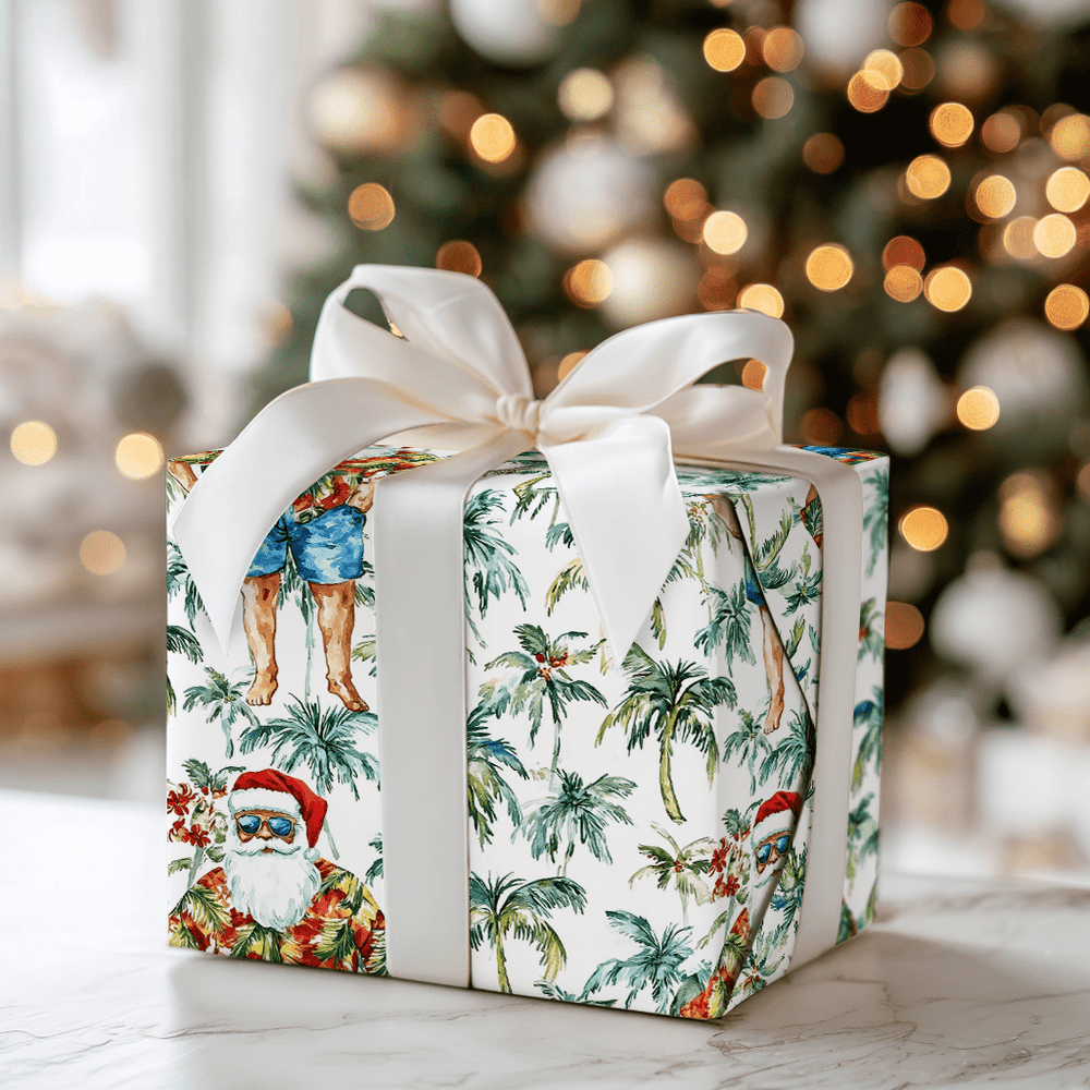Sandy Clause - Wrapping Paper - Aspen & Arlo