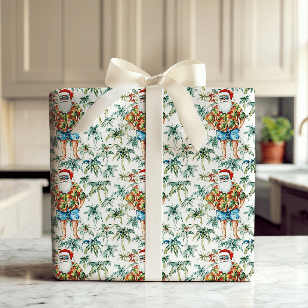 Sandy Clause - Wrapping Paper - Aspen & Arlo