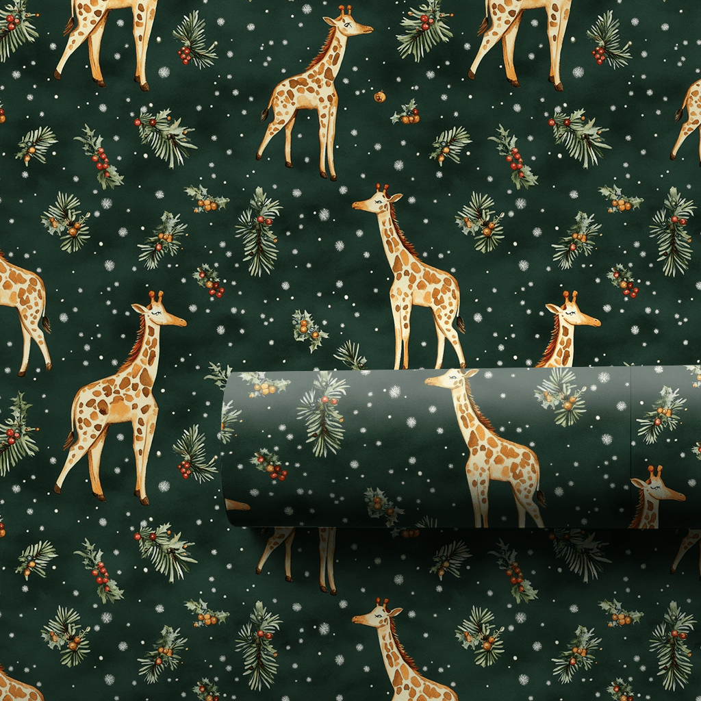 Safari Christmas - Wrapping Paper - Aspen & Arlo
