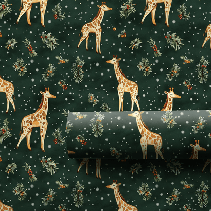 Safari Christmas - Wrapping Paper - Aspen & Arlo