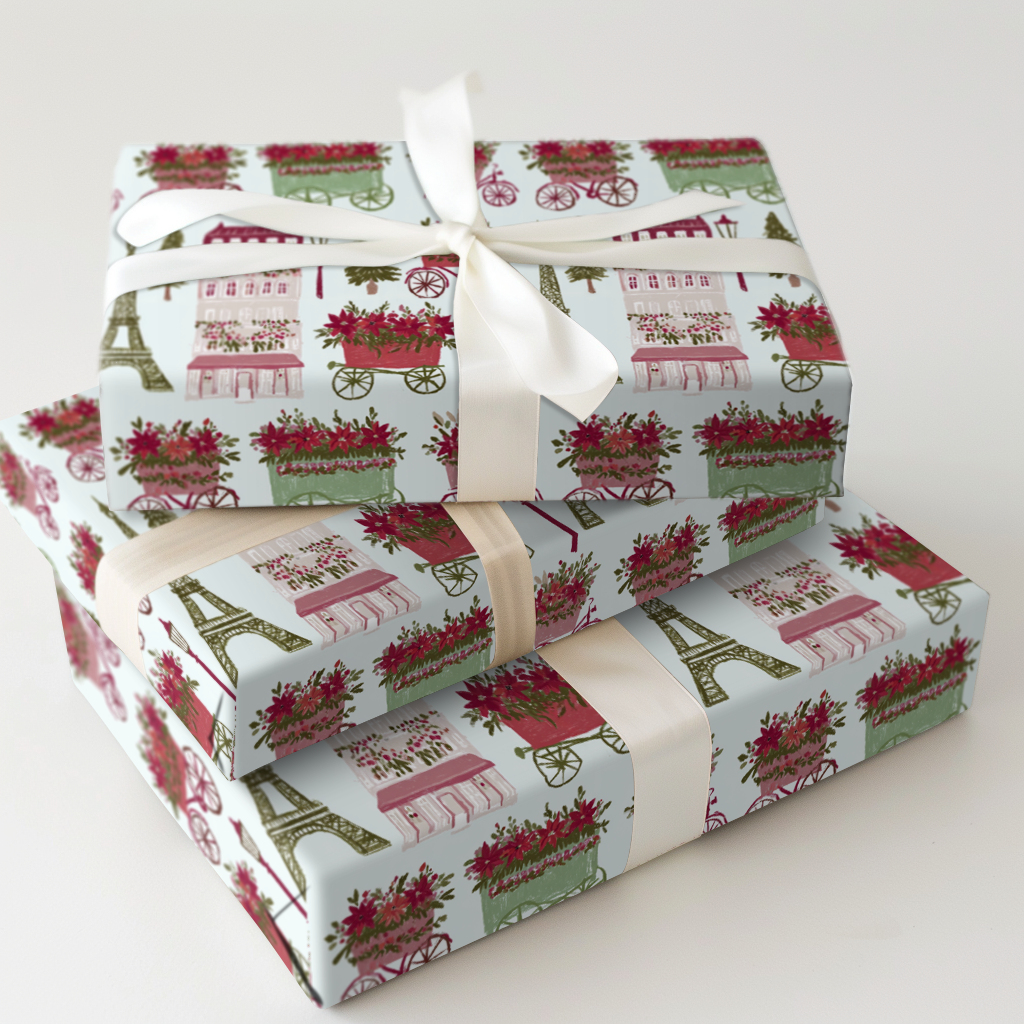 Parisian Poinsettas