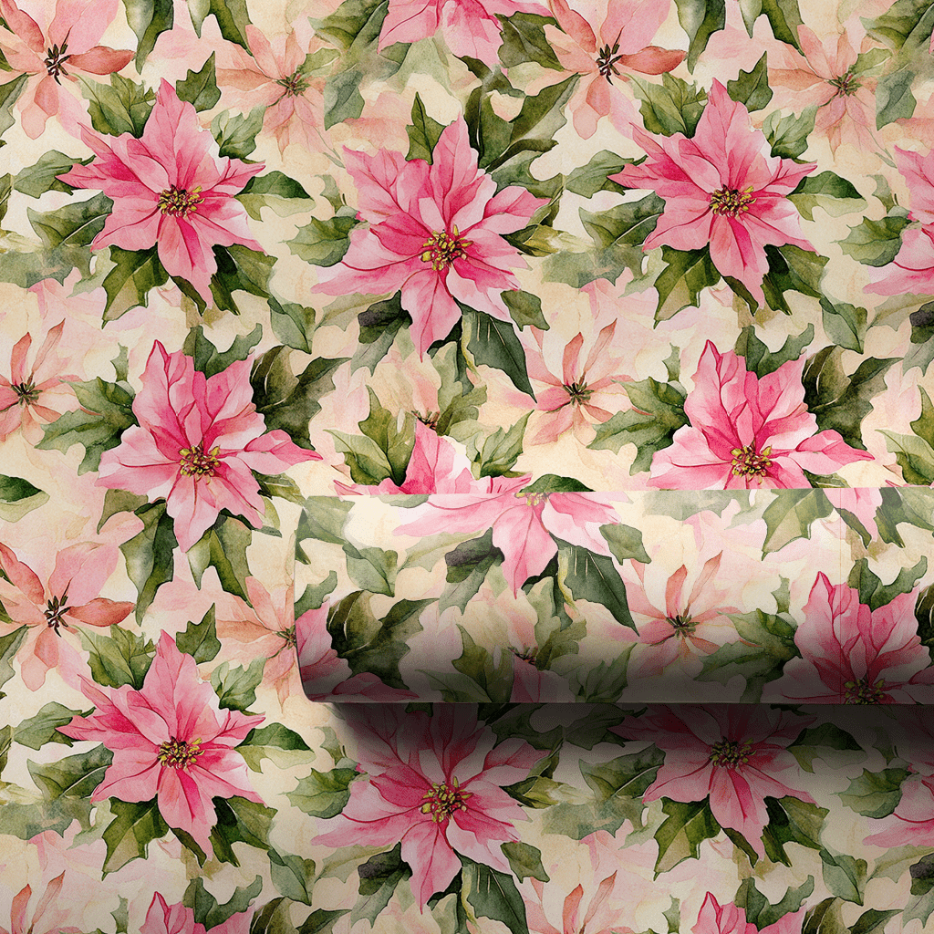 Mistletoe and Mauve - Wrapping Paper - Aspen & Arlo