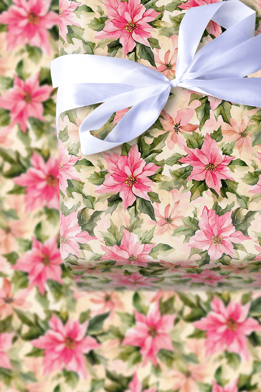 Mistletoe and Mauve - Wrapping Paper - Aspen & Arlo