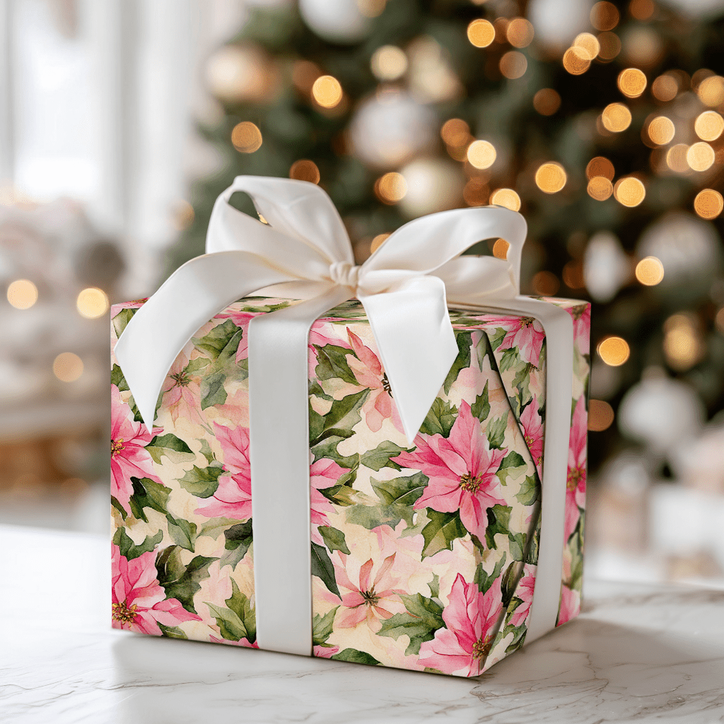 Mistletoe and Mauve - Wrapping Paper - Aspen & Arlo