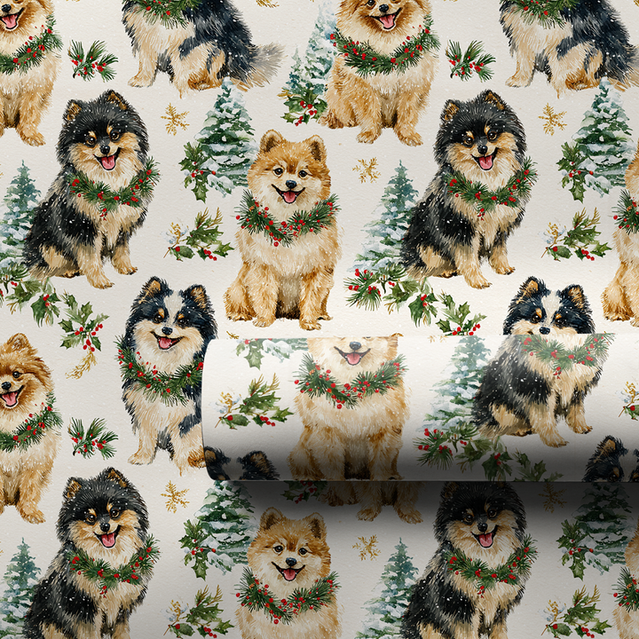 Snowy Christmas Pom