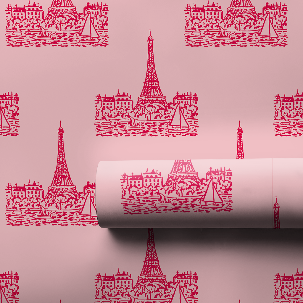 Pink And Red Paris