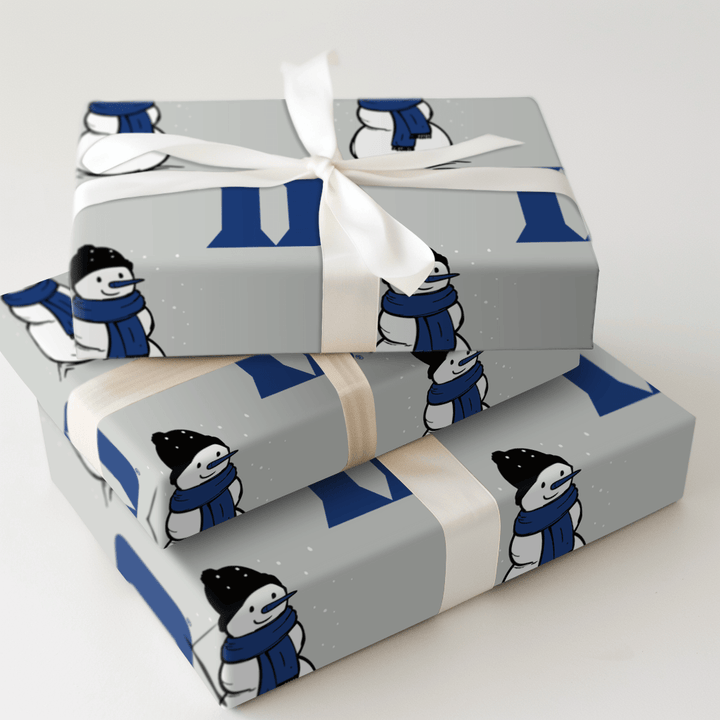 Duke Snowman - Wrapping Paper - Aspen & Arlo