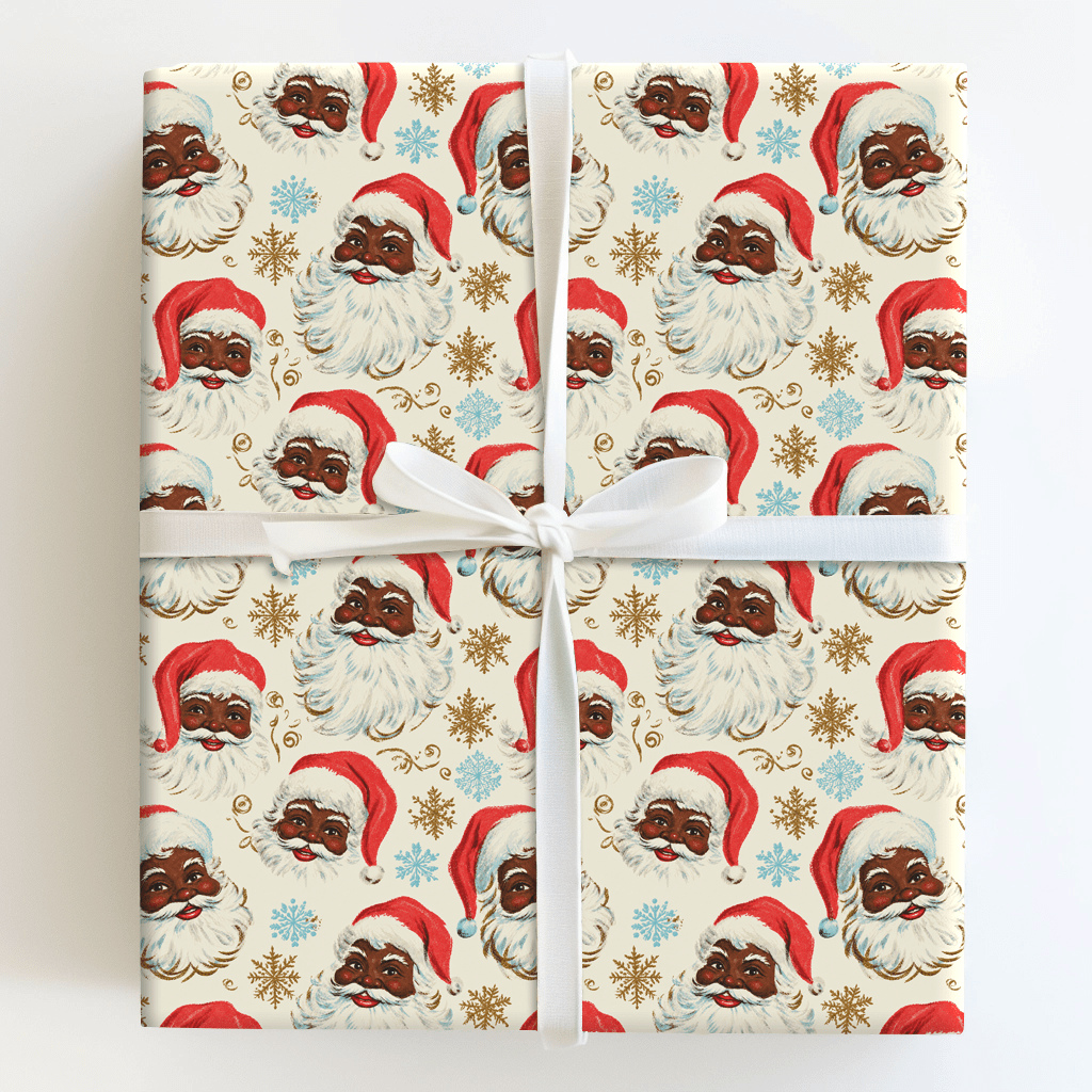 Santa's Golden Wonderland - Wrapping Paper - Aspen & Arlo