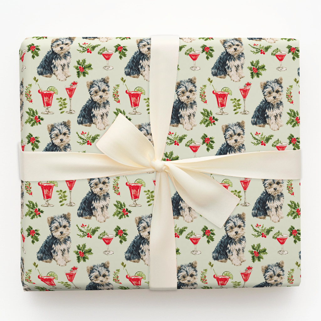 Yorkie Holiday Cheers