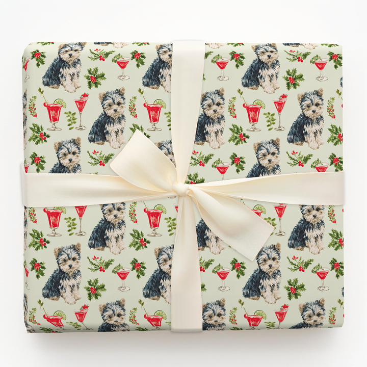 Yorkie Holiday Cheers