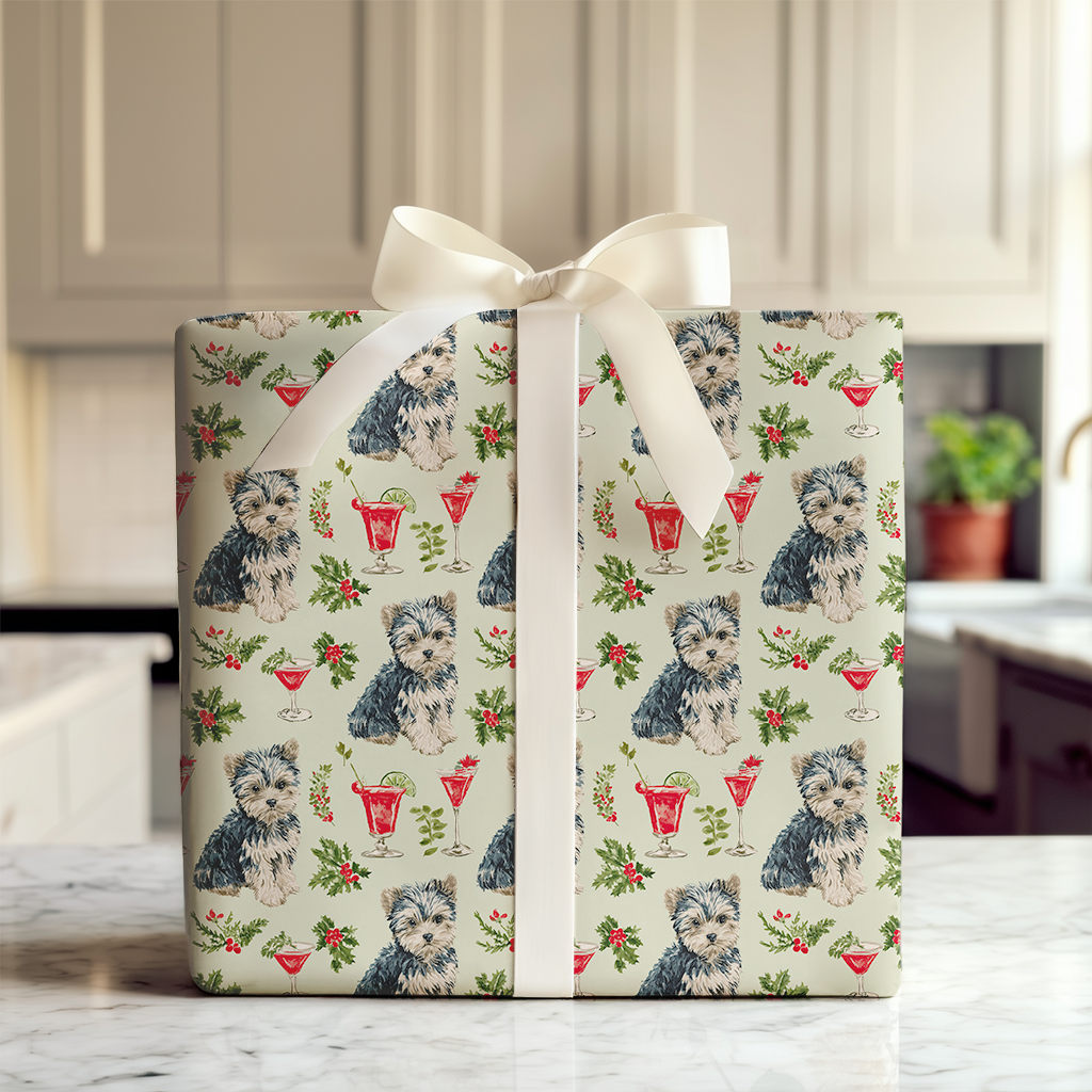Yorkie Holiday Cheers