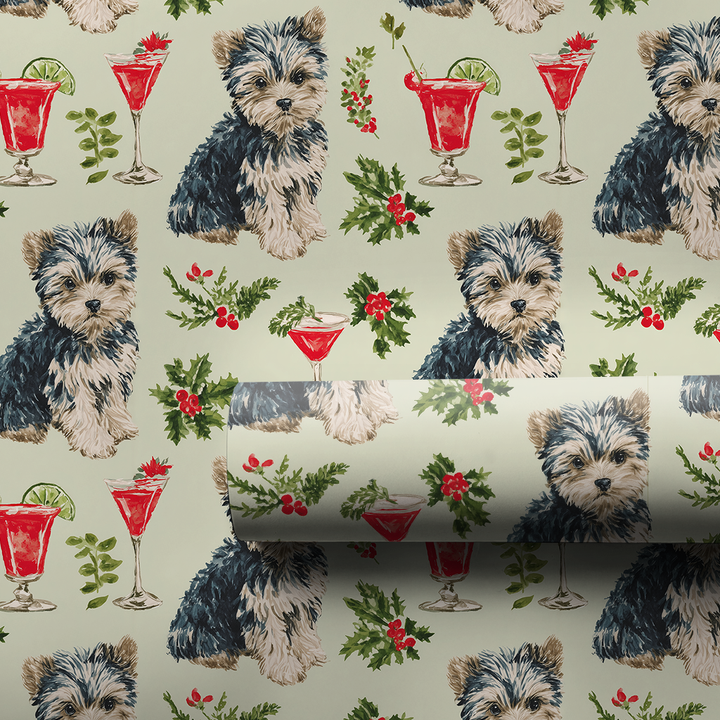 Yorkie Holiday Cheers
