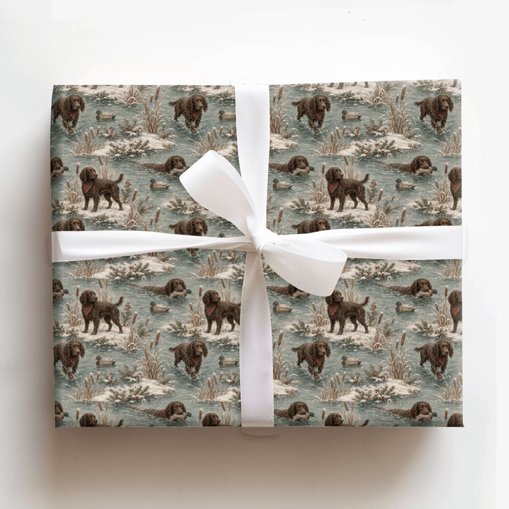 Spade’s Holiday Hunt - Wrapping Paper - Aspen & Arlo