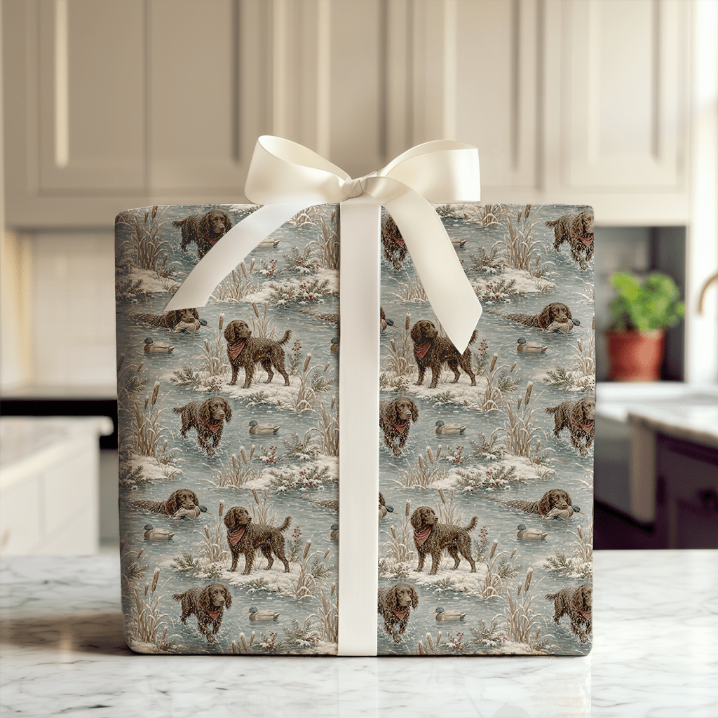 Spade’s Holiday Hunt - Wrapping Paper - Aspen & Arlo