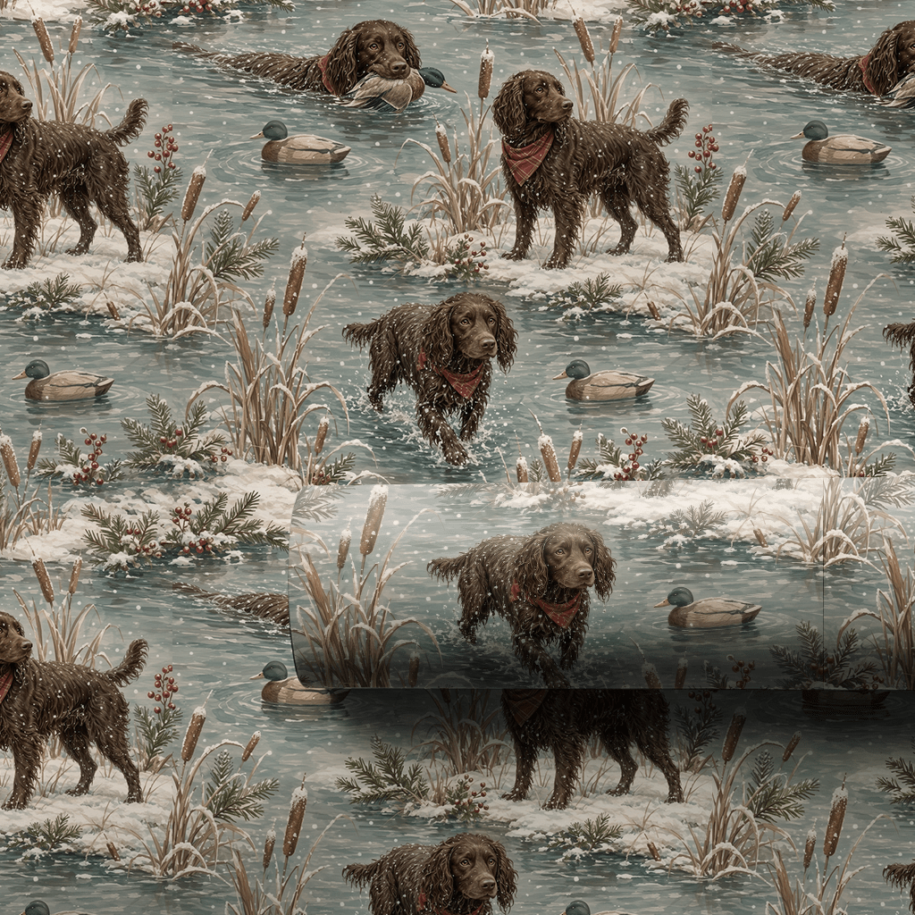Spade’s Holiday Hunt - Wrapping Paper - Aspen & Arlo