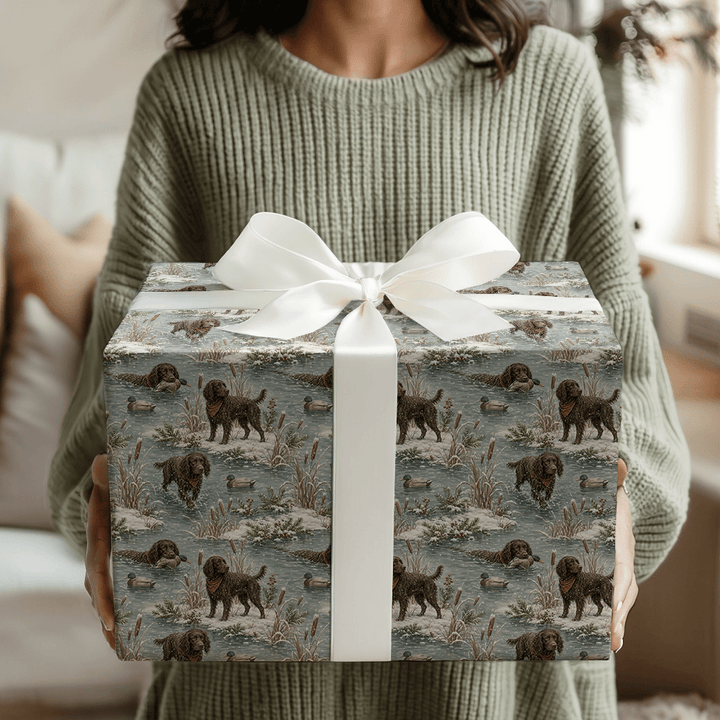 Spade’s Holiday Hunt - Wrapping Paper - Aspen & Arlo