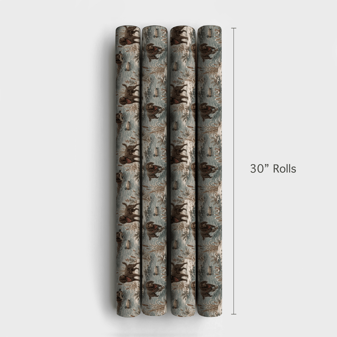 Spade’s Holiday Hunt - Wrapping Paper - Aspen & Arlo