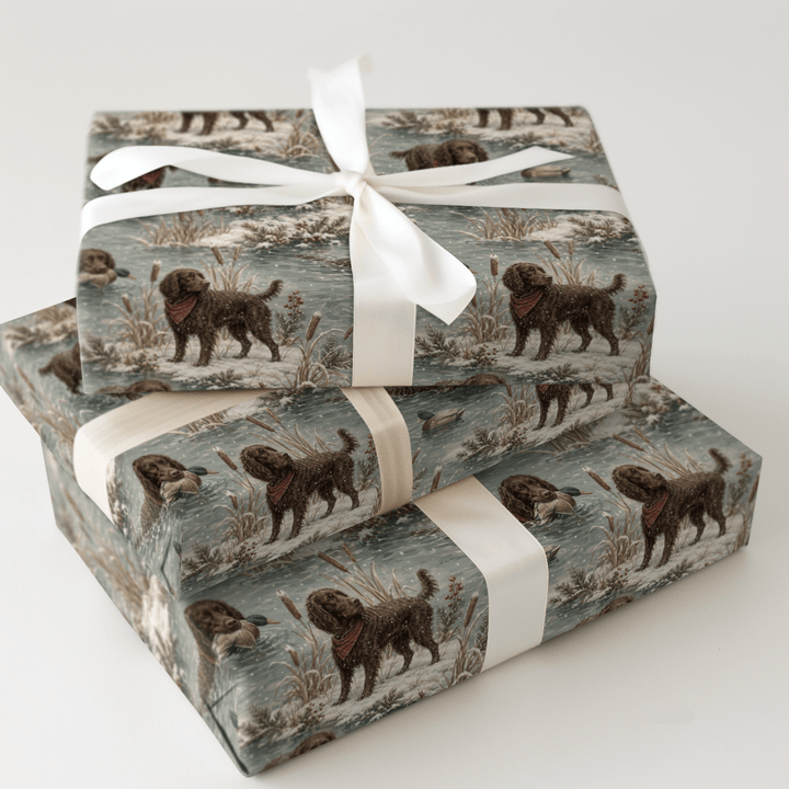 Spade’s Holiday Hunt - Wrapping Paper - Aspen & Arlo