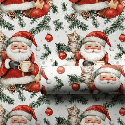 Purrfect Brew - Wrapping Paper - Aspen & Arlo