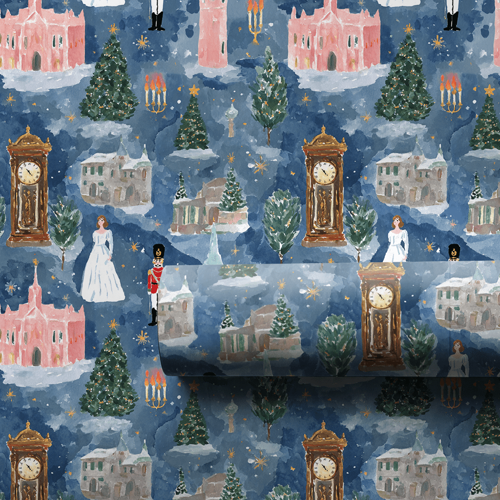 March of the Nutcrackerspng - Wrapping Paper - Aspen & Arlo