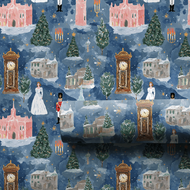 March of the Nutcrackerspng - Wrapping Paper - Aspen & Arlo