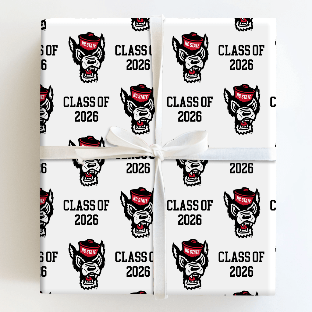NC State Class of 2026 - Wrapping Paper - Aspen & Arlo