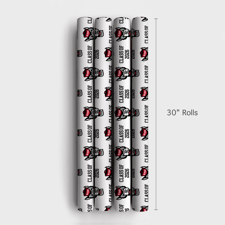 NC State Class of 2026 - Wrapping Paper - Aspen & Arlo