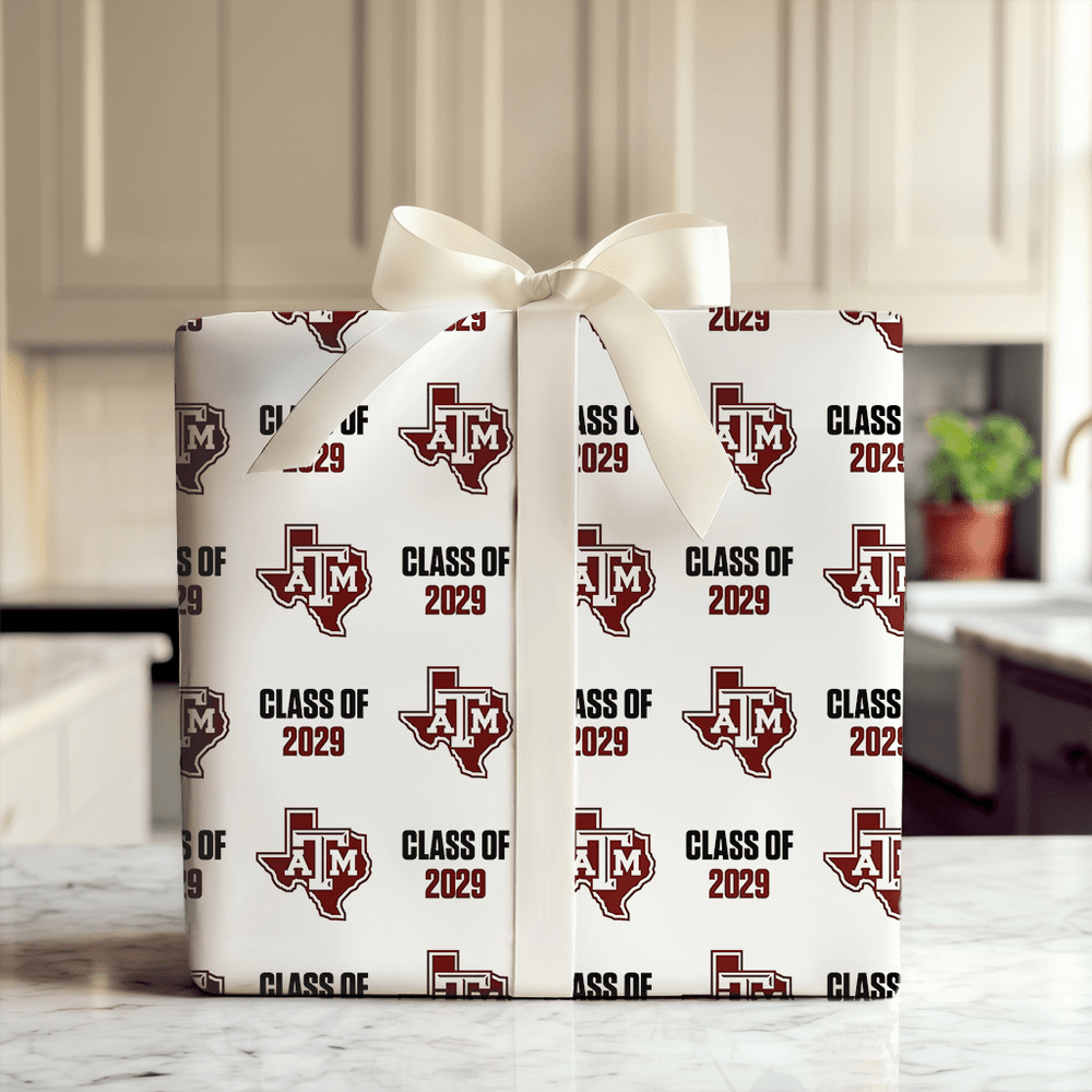 Class of 2029 A&M - Wrapping Paper - Aspen & Arlo