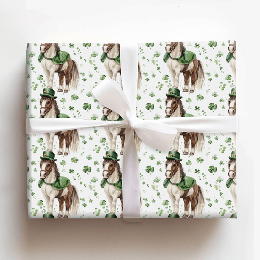 Leprechaun Shire - Wrapping Paper - Aspen & Arlo