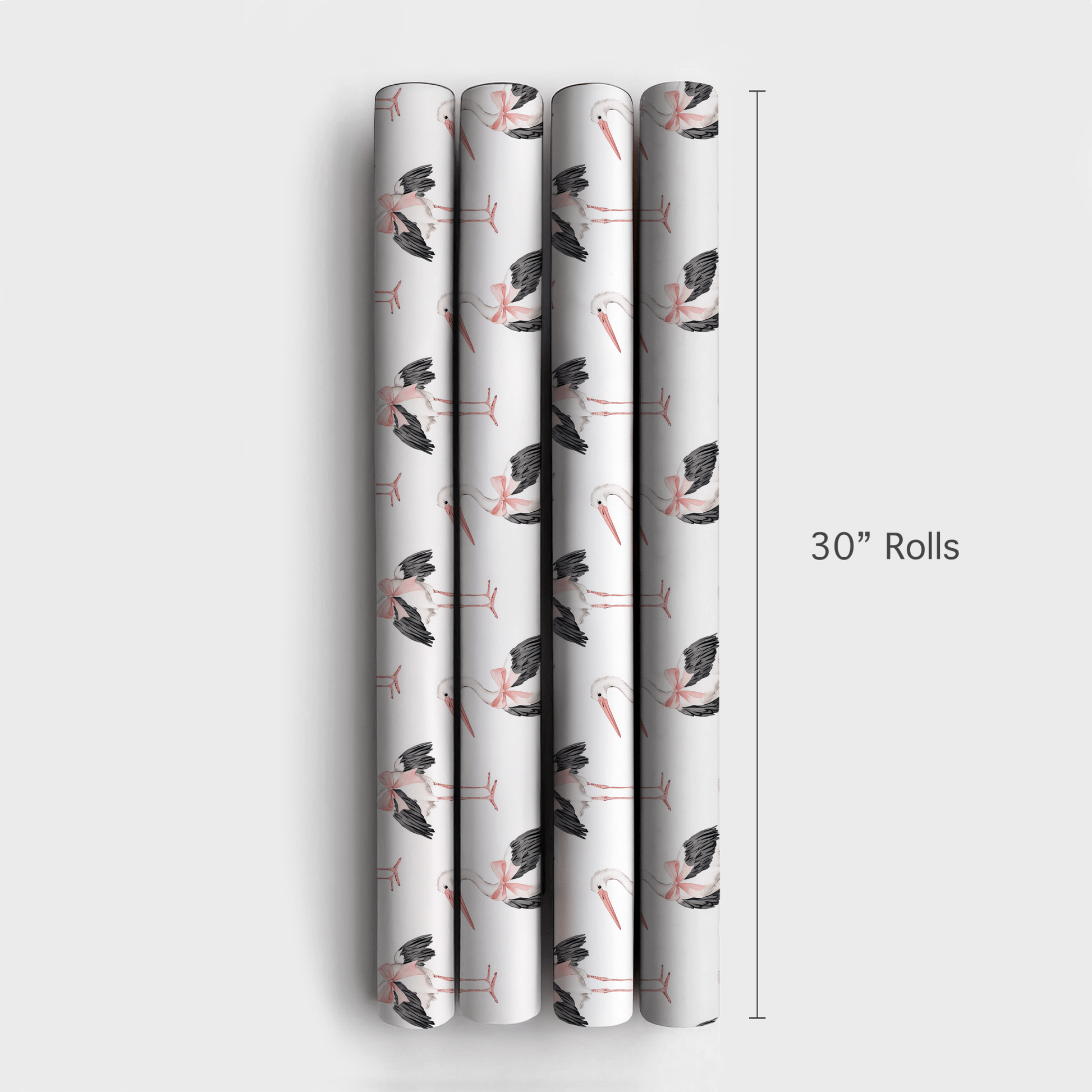 Stork Adorable - Wrapping Paper - Aspen & Arlo
