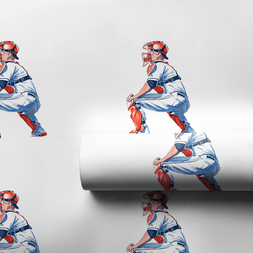 Hey Catch - Wrapping Paper - Aspen & Arlo