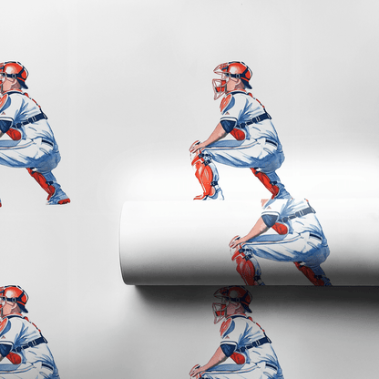 Hey Catch - Wrapping Paper - Aspen & Arlo