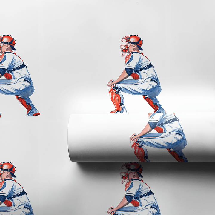 Hey Catch - Wrapping Paper - Aspen & Arlo