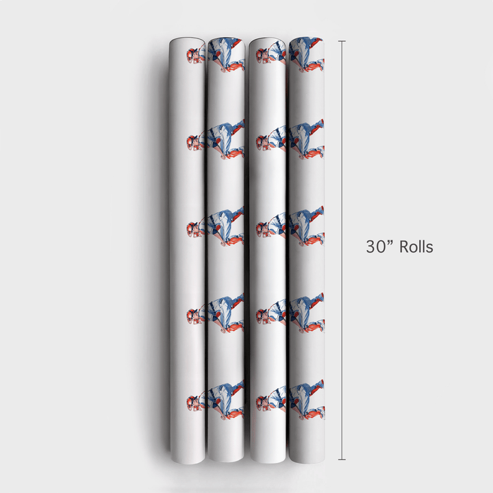 Hey Catch - Wrapping Paper - Aspen & Arlo