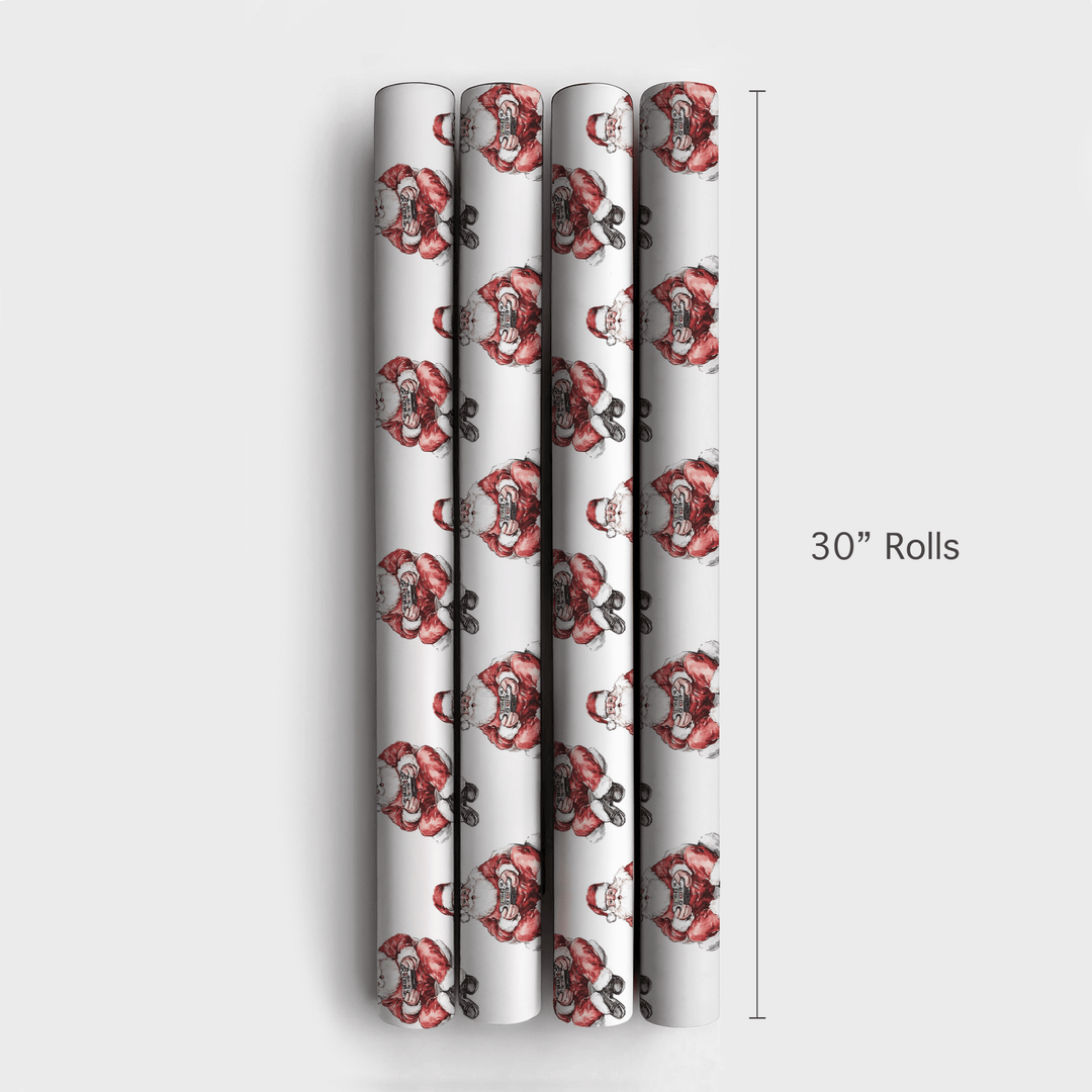 Santa's Game On - Wrapping Paper - Aspen & Arlo