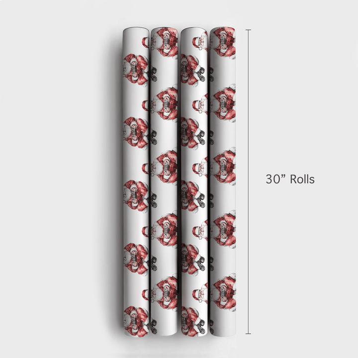 Santa's Game On - Wrapping Paper - Aspen & Arlo