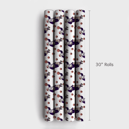 Wildcat Winter Tip - Off - Wrapping Paper - Aspen & Arlo