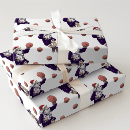 Wildcat Winter Tip - Off - Wrapping Paper - Aspen & Arlo