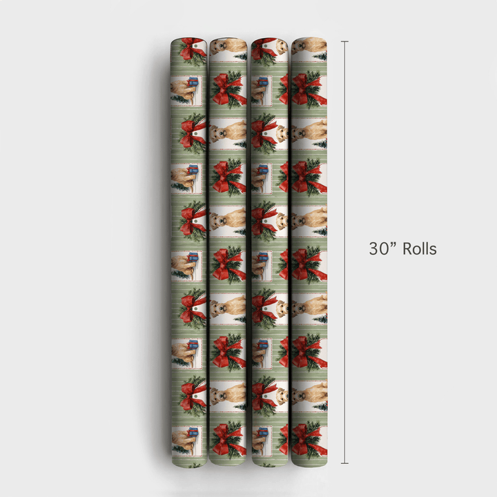 Wheaten Christmas Tags - Wrapping Paper - Aspen & Arlo