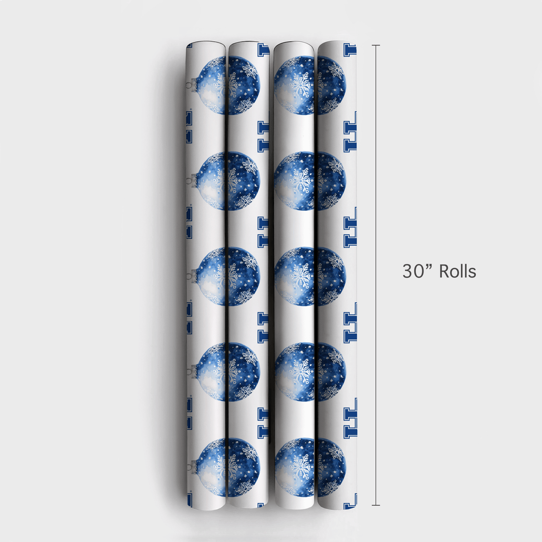 Geaux Bauble - Wrapping Paper - Aspen & Arlo