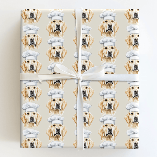 Cooking with the White Labs - Wrapping Paper - Aspen & Arlo