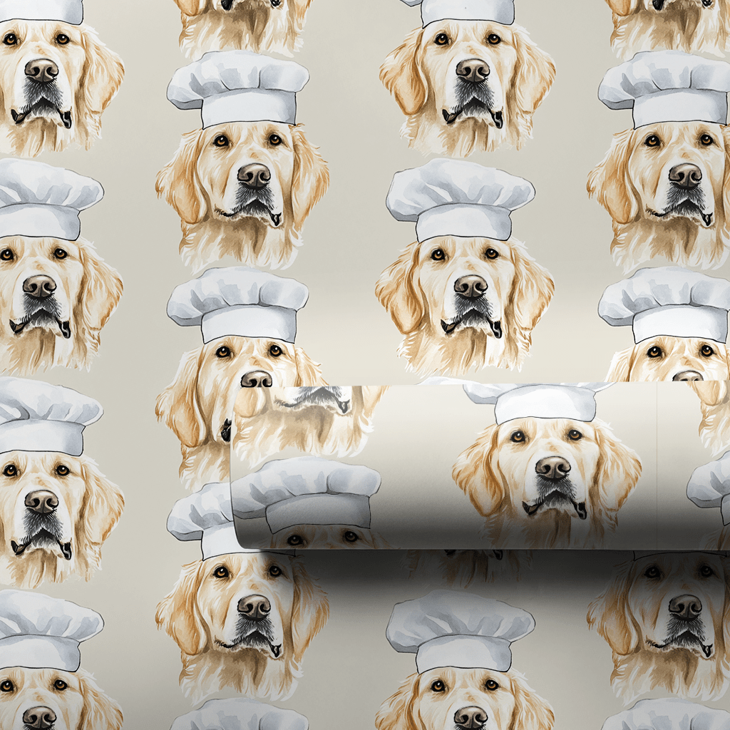 Cooking with the White Labs - Wrapping Paper - Aspen & Arlo