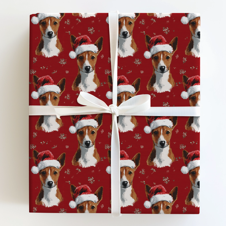 Basenji Claus