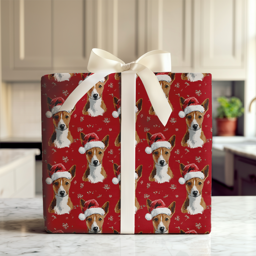 Basenji Claus