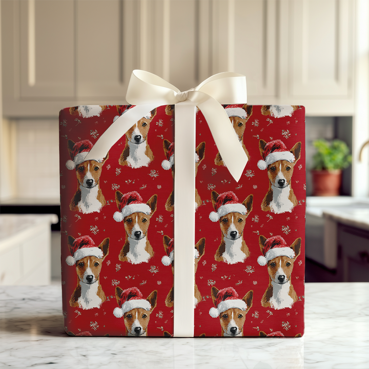 Basenji Claus