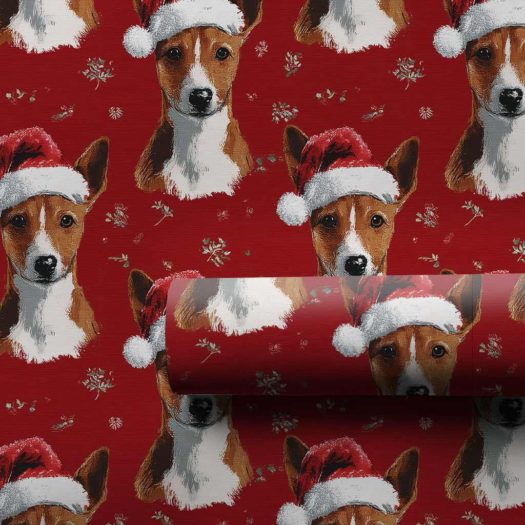 Basenji Claus